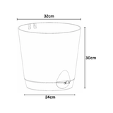 Krish Self Watering Plastic Pot With Trellis