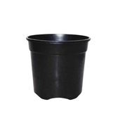 9 Inch Gro Pro Black Plastic Pot for Home & Garden