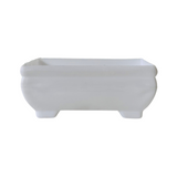 Bonsai Small Rectangle 4inch Pot For Tabletop | Office | Indoor Garden | Home& Garden (4INCH | 10CM)