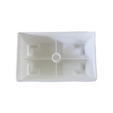 Bonsai Small Rectangle 4inch Pot For Tabletop | Office | Indoor Garden | Home& Garden (4INCH | 10CM)