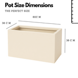 Quebec Rotomolded Pots for Home & Garden (Pack of 1)