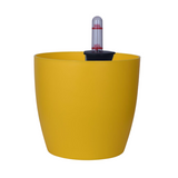 Ronda 1412 Round Plastic Pot With Self-Watering Kit