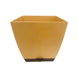 Chatura 23cm Square Self-Watering Plastic Pot Plastic Pot