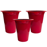 Mascot 10 Clear Round 5inch selfwatering Pot With Wick For Tabletop | Office | Indoor Garden | Home& Garden (5INCH | 13CM)