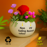 Globe Rotomolded Pots for Home & Garden (Pack of 1)