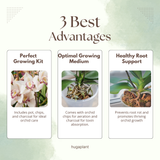 Hug A Plant : Orchid Combo ;All in one set