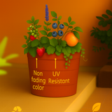 Fruit Rotomolded Pots for Home & Garden (Pack of 1)