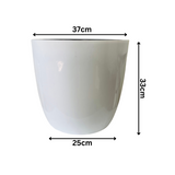 TN 37cm Round Planter With inner For Home | Office | Indoor Garden | Home& Garden