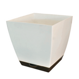 Chatura 23cm Square Self-Watering Plastic Pot Plastic Pot