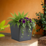 Marco Rotomolded Pots And Tray for Home & Garden (Pack of 1)