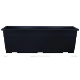 Reca 40cm Rectangle Plastic Pot (Without Self Watering Kit)