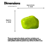 Pista Green Painted Pebbles for Decoration |Garden|Table|Terrariums| Home Decor|Vase Fillers