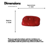 Red Pebbles for Decoration |Garden|Table|Terrariums| Home Decor|Vase Fillers