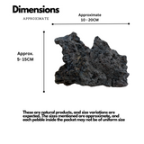 Black Lava Rock for Decoration |Garden|Table|Terrariums| Home Decor