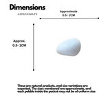 White Rodi Polished Pebbles for Decoration |Garden|Table|Terrariums| Home Decor|Vase Fillers