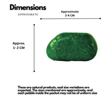 Green Painted Pebbles for Decoration |Garden|Table|Terrariums| Home Decor|Vase Fillers