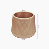 Hug A Plant | Mudkuda Round Plastic Pot for Home & Garden