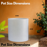 Dora Rotomolded Pot for Home & Garden (Pack of 1)