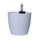 Ronda 1412 Round Plastic Pot With Self-Watering Kit