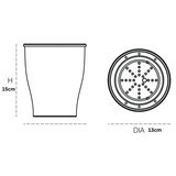 Clear Pot 5 Inch- Selfwatering Pot