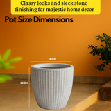 Poppy Rotomolded Pots for Home & Garden (Pack of 1)