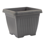 Hug A Plant | Bello Square 35CM Plastic Pot for Home & Garden (Pack of 1)