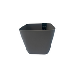 Siena 17cm Square Plastic Pot