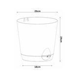 Krish Self Watering Plastic Pot With Trellis