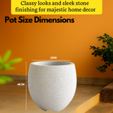 Arecca Rotomolded Pots for Home & Garden (Pack of 1)