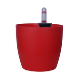 Ronda 1412 Round Plastic Pot With Self-Watering Kit