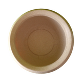 Hug A Plant | Lotus Bowl Rotomolded Round Plastic Pot for Home & Garden (Pack of 1, Cream Stone Finish)