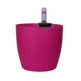 Ronda 1412 Round Plastic Pot With Self-Watering Kit