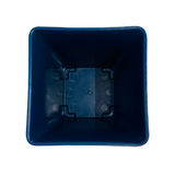 Hug A Plant | Hot Square Plastic Pot for Home & Garden (22CM | 9INCH)