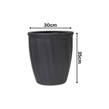 Kyiv Planter Round Plastic Pot for Home & Garden Decor