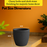 Poppy Rotomolded Pots for Home & Garden (Pack of 1)