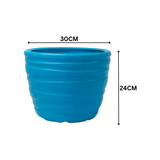 Phoenix Planter Round Plastic Pot for Home & Garden Decor