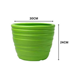 Phoenix Planter Round Plastic Pot for Home & Garden Decor
