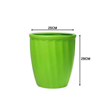 Kyiv Planter Round Plastic Pot for Home & Garden Decor