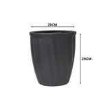 Kyiv Planter Round Plastic Pot for Home & Garden Decor