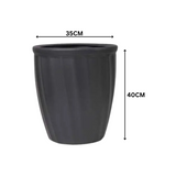 Kyiv Planter Round Plastic Pot for Home & Garden Decor