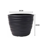 Phoenix Planter Round Plastic Pot for Home & Garden Decor