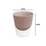 Atlantis Self-watering Plastic Pot for Home & Garden Decor