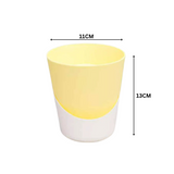 Atlantis Self-watering Plastic Pot for Home & Garden Decor