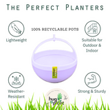 Hug A Plant | ORB Duo Pot for Home & Garden