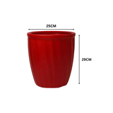 Kyiv Planter Round Plastic Pot for Home & Garden Decor