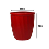 Kyiv Planter Round Plastic Pot for Home & Garden Decor