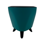 Lagos 13cm Round Plastic Pot for Home & Garden Decor