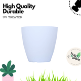 Hug A Plant 5 Inch Avant White colour for Home & Garden