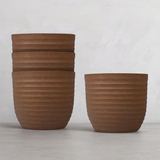 Verona Eco-friendly Pot | Bamboo-Based, UV-Protected Tabletop Planters | Eco-Friendly Pots for Indoor Plants, Home Décor, Balcony & Garden