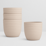 Verona Eco-friendly Pot | Bamboo-Based, UV-Protected Tabletop Planters | Eco-Friendly Pots for Indoor Plants, Home Décor, Balcony & Garden